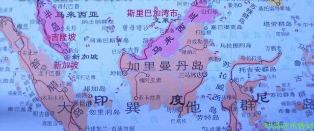 【正版 双面过膜最新版大型世界地图装饰画长