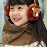 韩国Kocotree时尚加绒儿童皮质耳罩