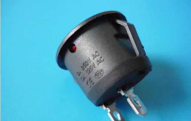【AC电源开关 船型开关 圆型开关 按钮 两脚带