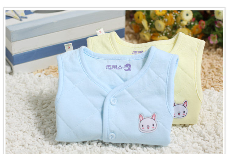 童<em>马甲、背心</em>-<em>南极人婴儿</em>纯棉背心 全棉<em>春秋</em>宝