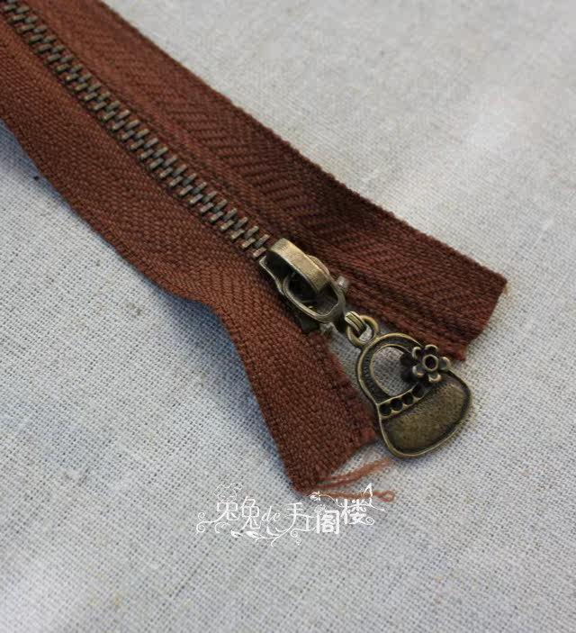 拉链的安装方法