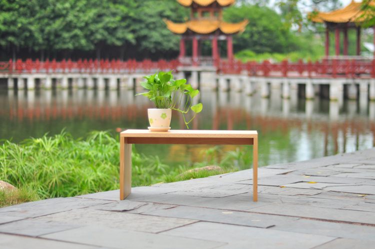 Coffee | corner table | handiwork | Simple | independent brand | Seventh Heaven × designer Li Chuanguang - Other Furniture - Wood Orange