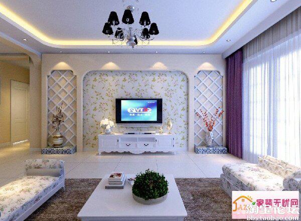 2014年<em>电视</em>背景墙设计效果图家装潮流新动向