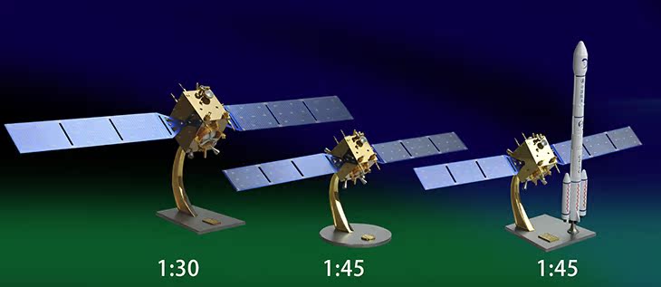 嫦娥二号 嫦娥2号 1:30 卫星模型