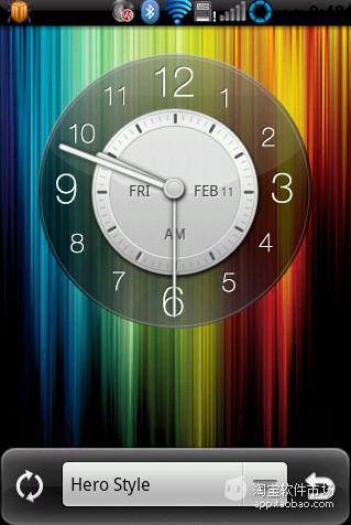 HTC时钟