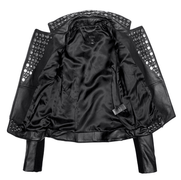 authentic women leather jacket