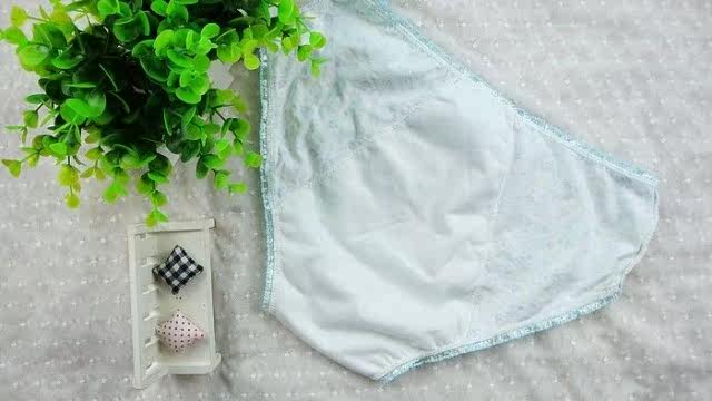 【全棉透气<em>经期</em>生理裤<em>女生月经期</em>内裤纯棉中腰