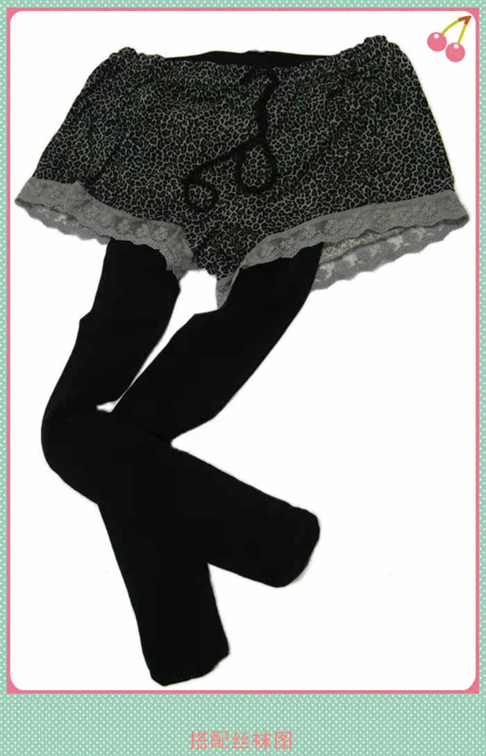 【外贸欧美大码<em>平角女短裤</em> 小豹纹休闲沙滩裤