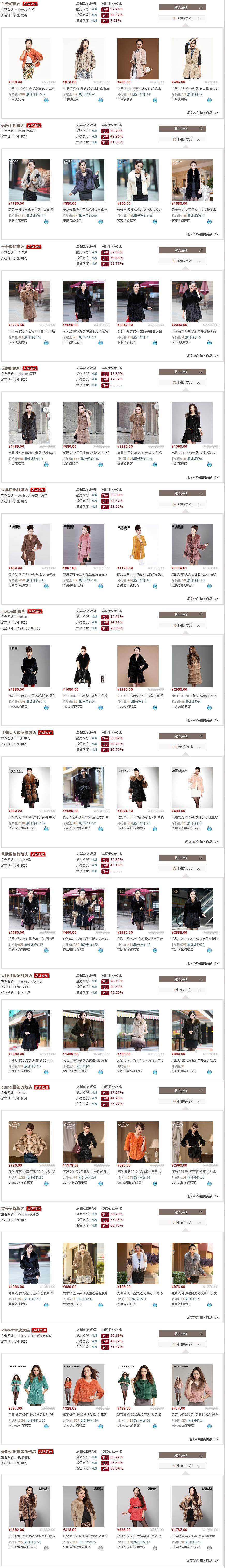 长款<em>皮草马甲</em>,2012新款皮草,<em>哈尔滨</em>皮草老潘-