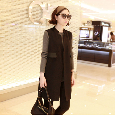 2013新款韩版秋冬时尚西装<em>马甲</em>无袖背心<em>休闲</em>