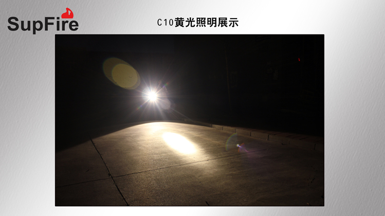 Ручной фонарик SupFire c10 R2 LED SupFire Ручной фонарик SupFire c10 R2 LED SupFire