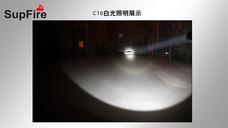 Ручной фонарик SupFire c10 R2 LED SupFire Ручной фонарик SupFire c10 R2 LED SupFire