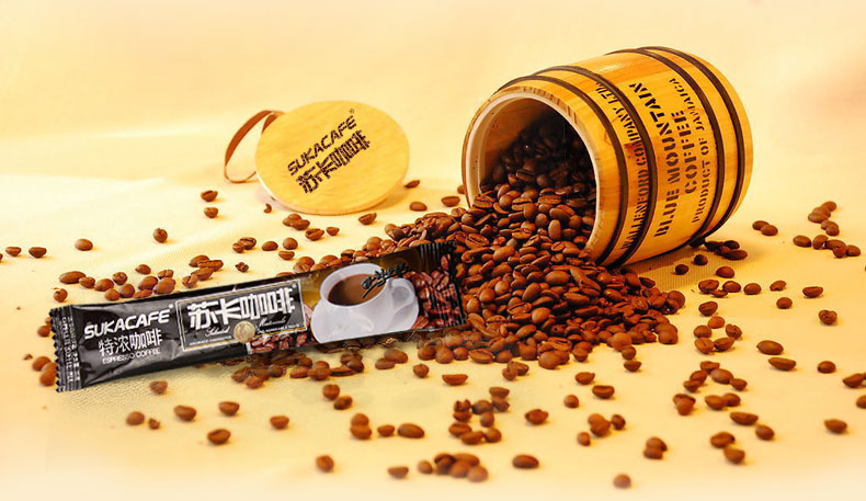 冲调饮品-苏卡咖啡 新加坡特浓咖啡三合一速溶