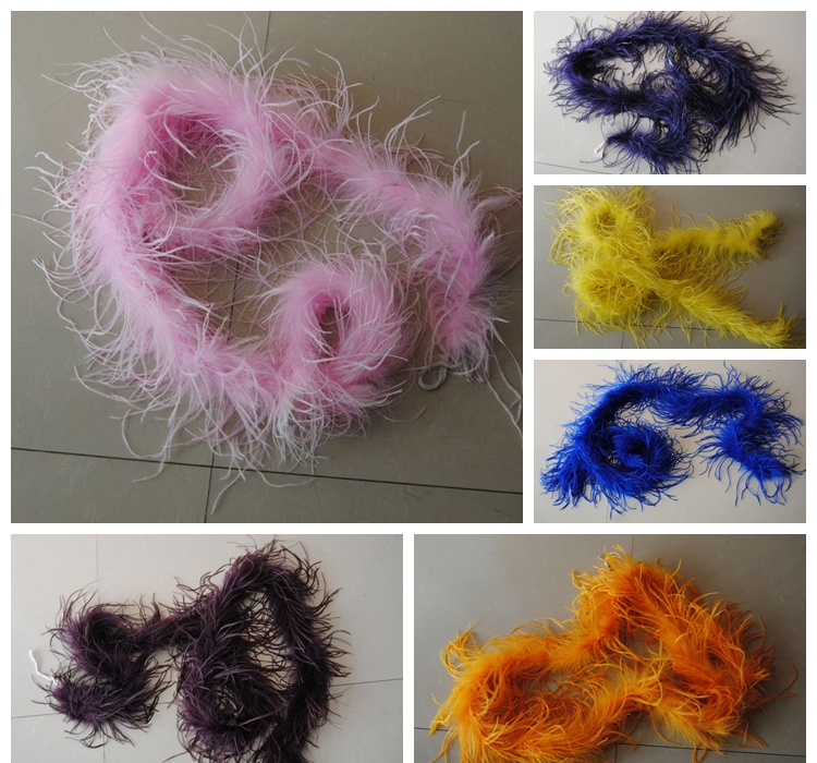  шарф Южная Африка импортированных страусиные перья платок .