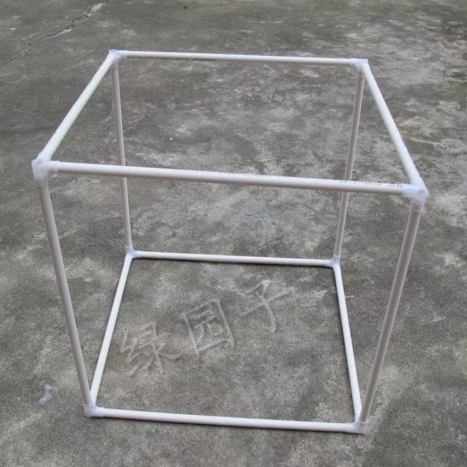 三分PVC塑料管DIY防虫网罩支架立柱黄瓜丝瓜