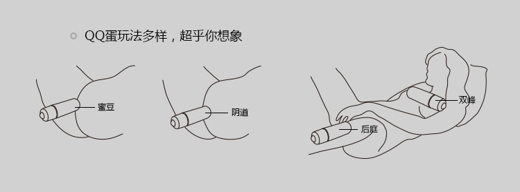 情趣用品 短震棒q蛋(颜色随机) 成人保健品一件批发_一件代销