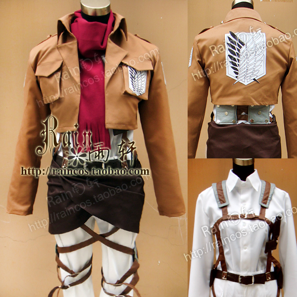 『 Rain Yuxuan 』 COS the attacking J517Titan   Allen · Yeager   Sanli   Levill     Arnie Custom made