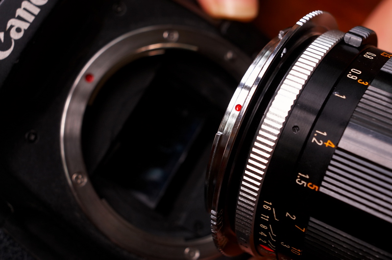 M42-EOS Screw mouth system film Digital camera Electronics focusing  Adapter ring = Black plating   compatible 5D3   6D