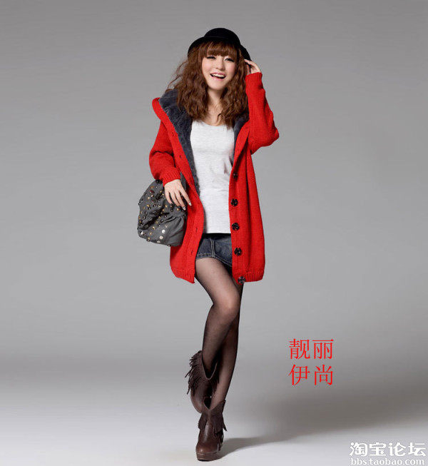 毛衣配<em>短裙</em>or<em>短裤</em> <em>冬季</em>保暖时尚搭配【图】--灌