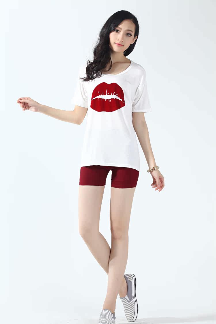 2014春夏休闲高腰<em>短裤</em>防走光<em>紧身裤</em>外<em>穿</em>超弹