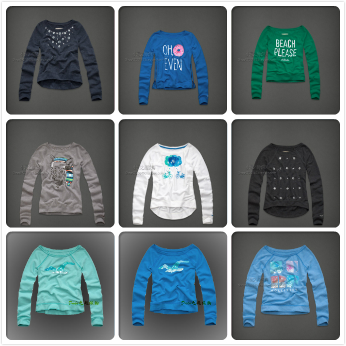 Толстовка женская Abercrombie&Fitch AF HCO HOLLISTER Толстовка женская Abercrombie&Fitch AF HCO HOLLISTER