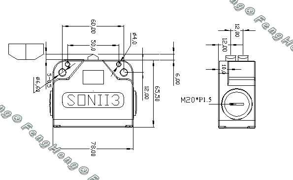 行程开关 LS-D2替代德国巴鲁夫BNS819-B02-D12-61-12-3B机床开关