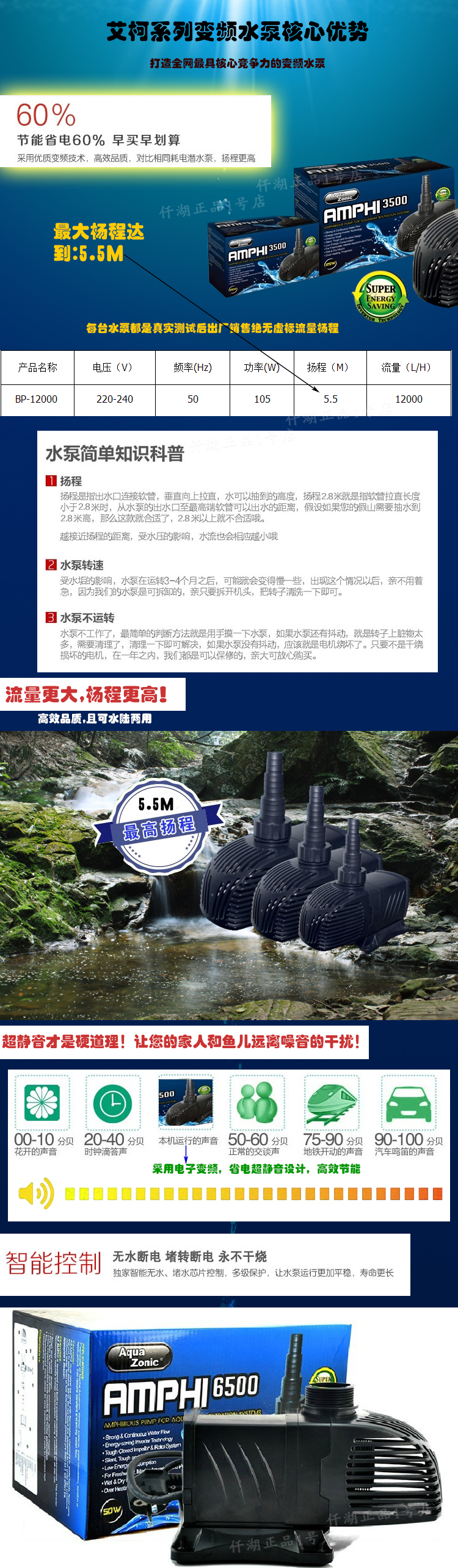  仟湖省电潜水泵