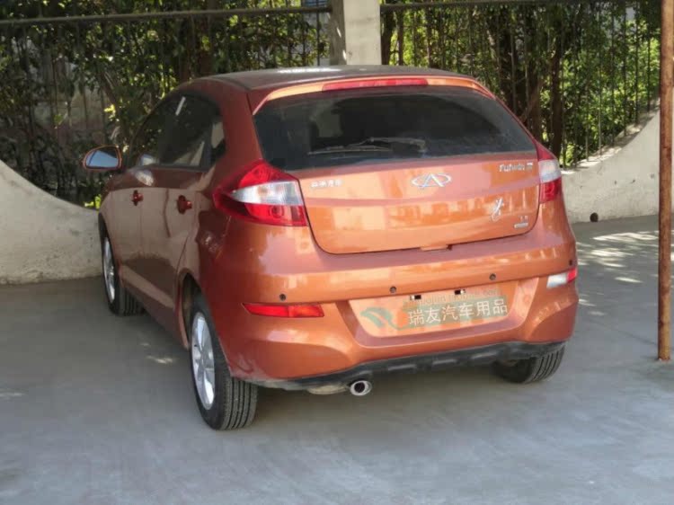 排气管-奇瑞2013款新风云2两厢三厢尾喉专车