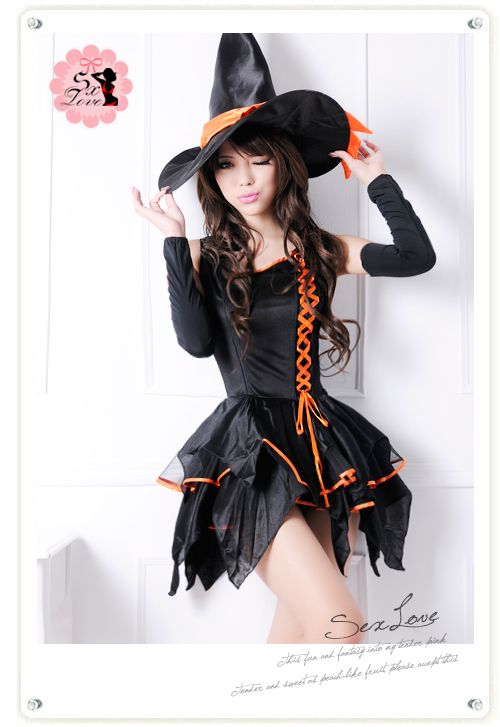 新款圣诞万圣节服装女小恶魔装制服派对cosplay动漫ds