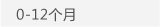 0-12个月