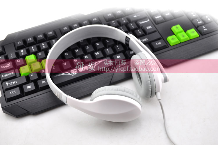 联想华硕宏基戴尔笔记本双孔单孔耳机头戴式电