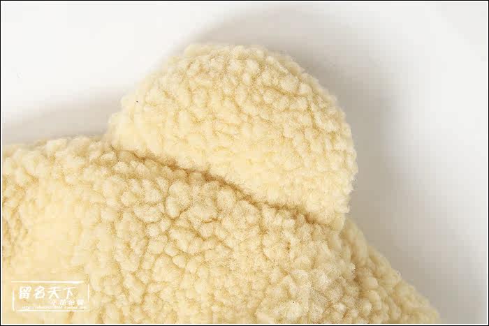 秋冬连帽可爱卡通小熊耳朵<em>帽子棉马甲</em>/马夹女