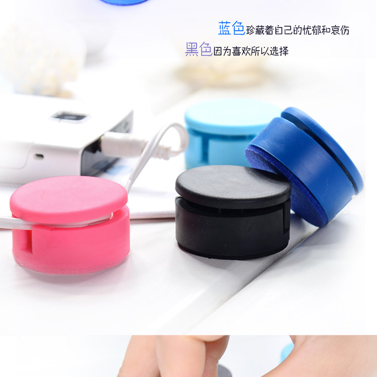 Creative Earphone Cable Winder for iPhone MP3 MP4 cellphone 2PCS