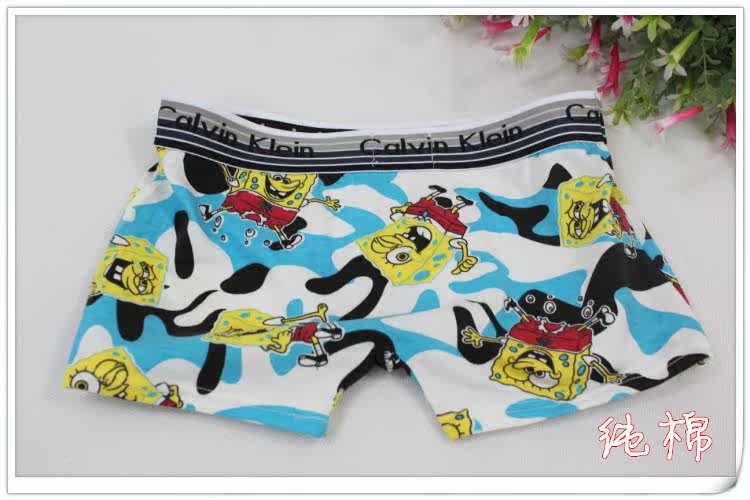 【纯棉男童<em>儿童内裤</em>批发外贸<em>卡通</em>中大男童平角