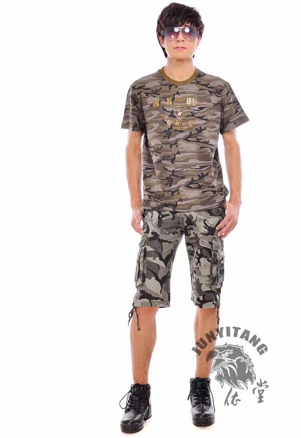 【户外军品服饰 男式<em>军版短裤</em> 五分裤 军玫瑰6