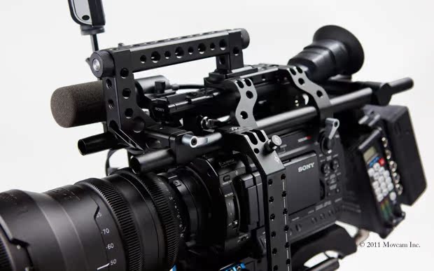 sony f3 camera support -- focus hook