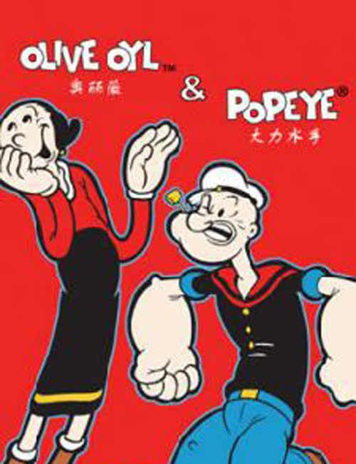 超萌可爱<em>大力水手</em>和奥利弗毛绒玩具 <em>大力水手</em>