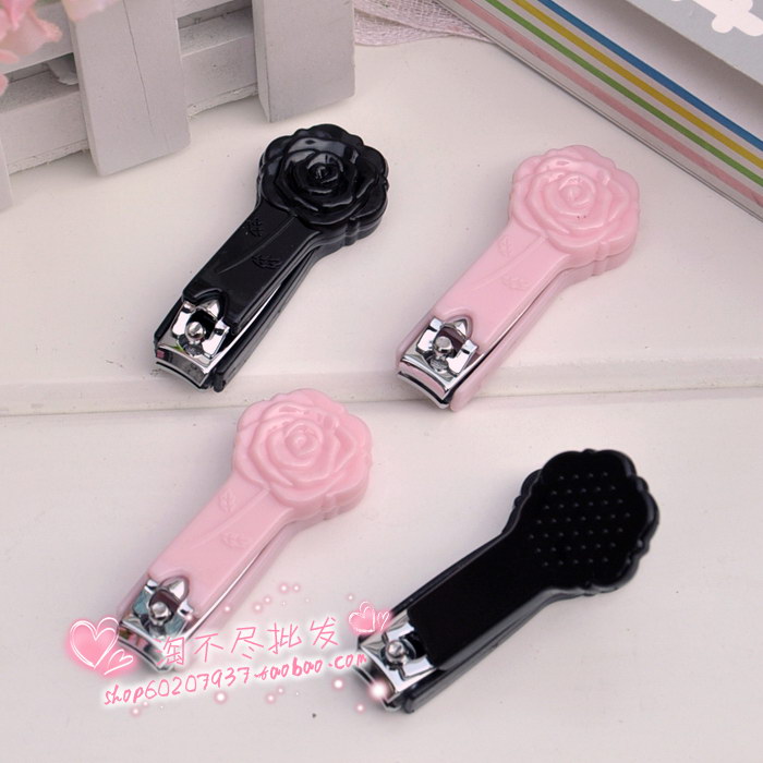 【 A112 】 Anna * Soviet style Rose Nail clippers   Manicure tools   Nail knife   Nail file