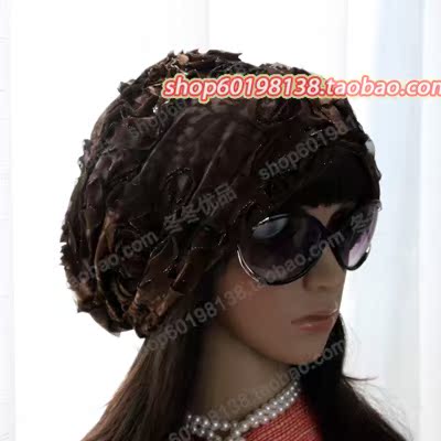 Головной убор 帽子 女 秋冬 韩版 时装帽 堆堆帽 时尚帽子 头巾帽 潮 外贸 原单 Головной убор 帽子 女 秋冬 韩版 时装帽 堆堆帽 时尚帽子 头巾帽 潮 外贸 原单