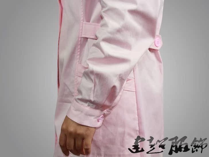 粉色全棉护工护士服 美容院工作服 医疗护士服