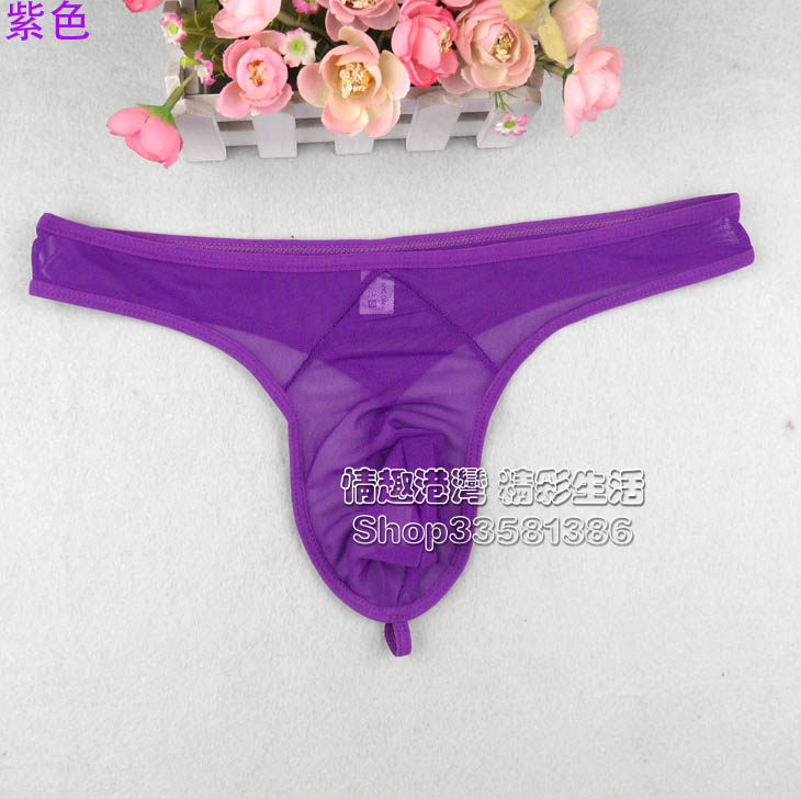 YW Interest perspective underwear/sexy thong T pants transparent underwear/perspective