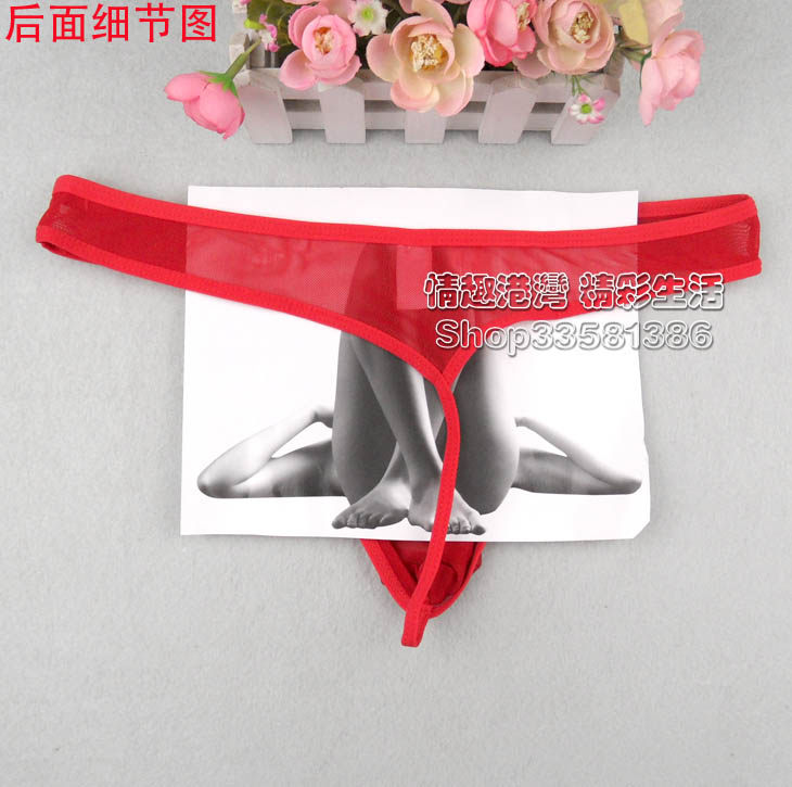YW Interest perspective underwear/sexy thong T pants transparent underwear/perspective