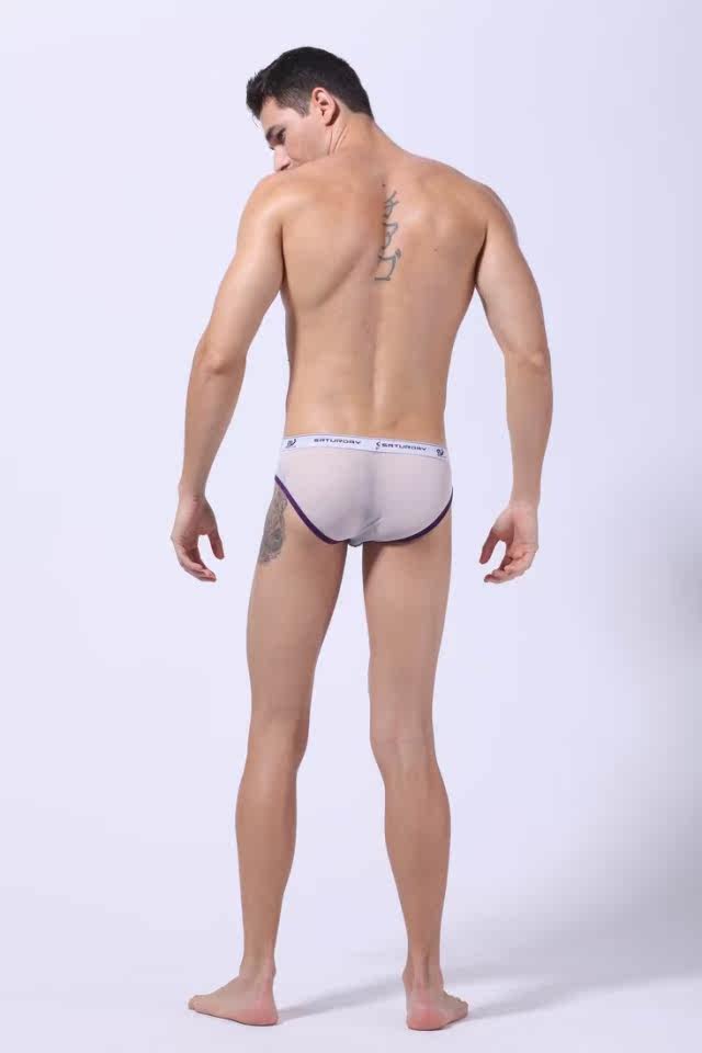 WangJiang Original network will WJ u convex men s underwear big pocket pants pierced week's briefs