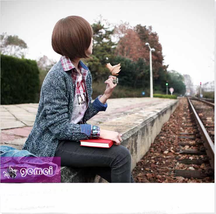双冠<em>非主流</em>假发 <em>女生</em> 短发 bobo头<em>波波头</em> 短假