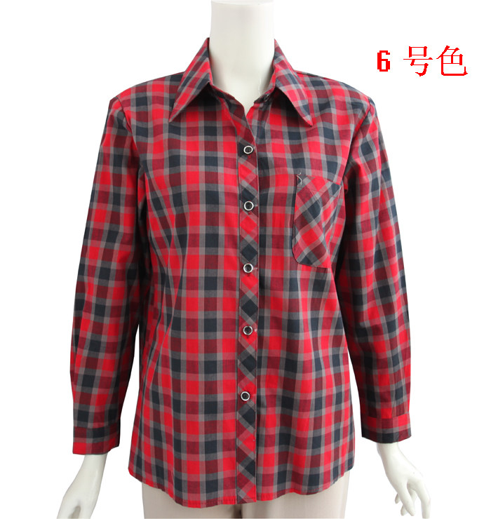 【多图】官网直销,<em>中年女装春夏长袖</em>衬衫中老