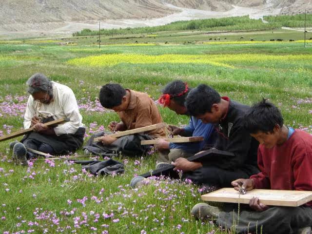 西藏尼木三绝之一——普松雕刻