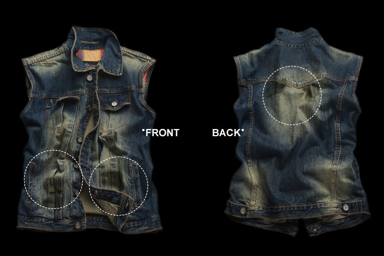 MATCH 麻吉 春装新品 <em>男士牛仔马甲</em> <em>无袖牛仔</em>
