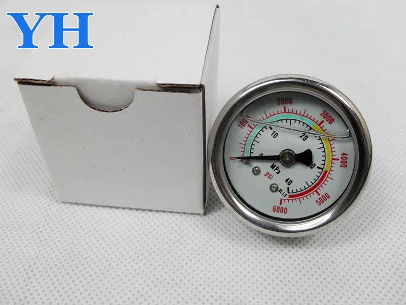 供应高压气筒\/压力表\/30mpa压力表\/40mpa压力