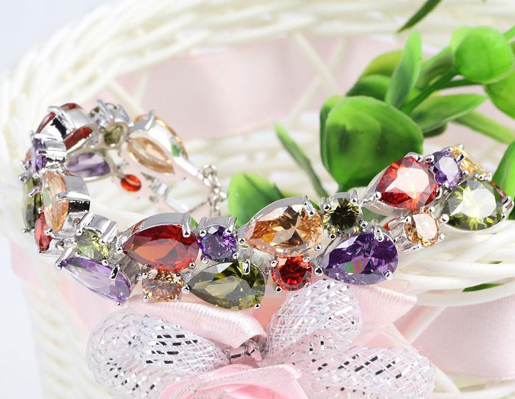 free shipping Austria crystal zircon Bracelet Bracelet female Mona Lisa - fashion - bride ornaments banquet luxurious