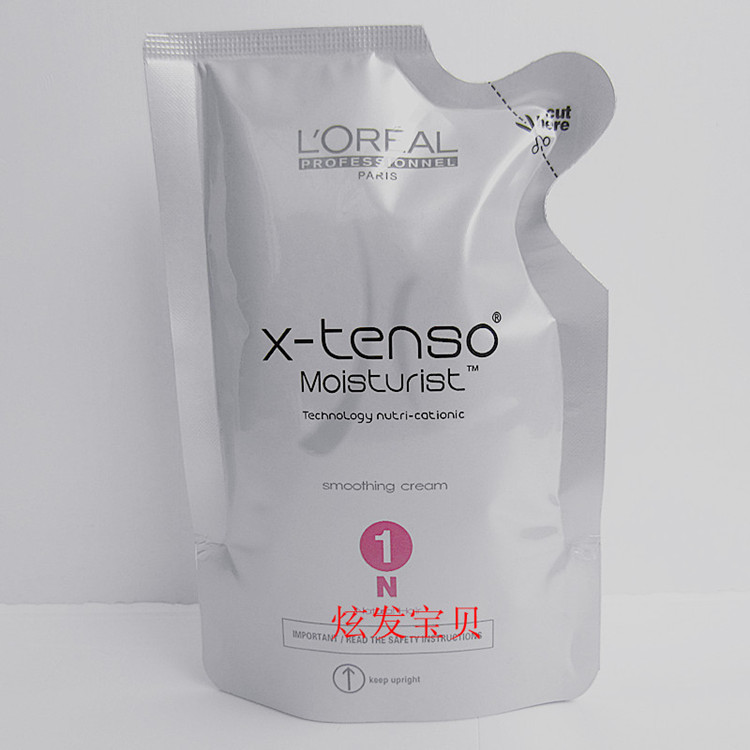 欧莱雅<em>拉直</em>药水直发膏<em>柔顺头发</em>软化剂洗直免夹